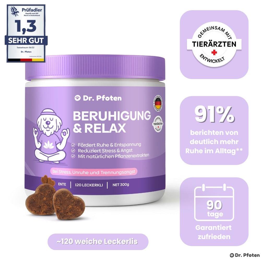 Dr. Pfoten Beruhigung & Relax Leckerlis